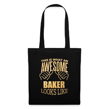Baking - Tote Bag - black - Front
