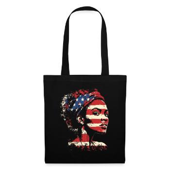 Black History Month Heritage Afro American - Tote Bag - black - Front