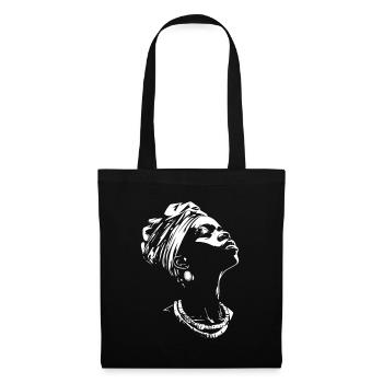 Afro Amerikanisches Heritage Black History Month - Stoffbeutel - Schwarz - Vorne