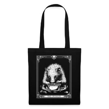 Possum The Opossum Occult Funny Tarot Tarot Card - Tote Bag - black - Front