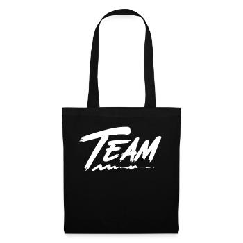 Équipe - Sac en tissu - noir - Devant