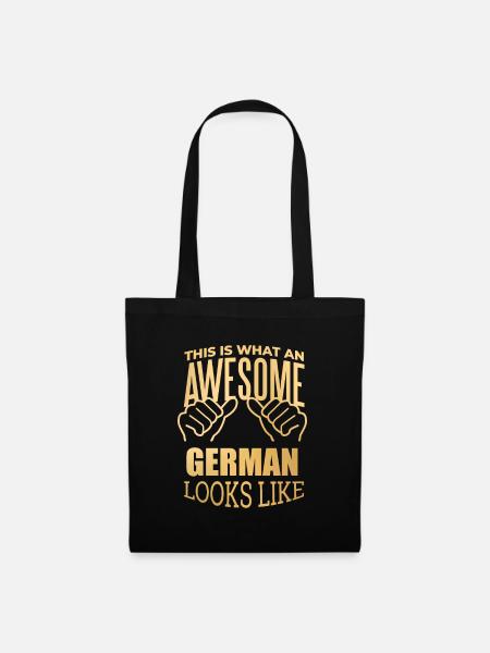 Deutschland Deutschland Deutschland - Stoffbeutel - Schwarz