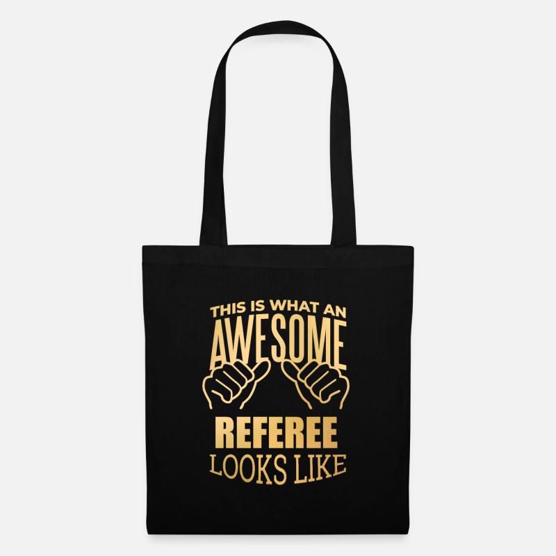 Arbitre - Sac en tissu - noir