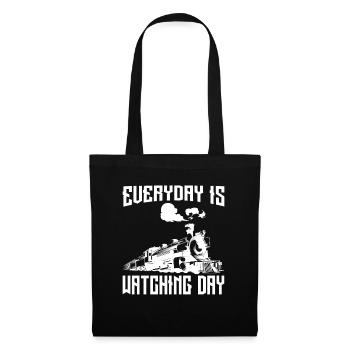Everyday is Watching Day - Tote Bag - black - Front