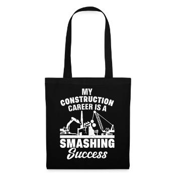 Funny House Demolition Construction Career Resounding E - Tote Bag - black - Front