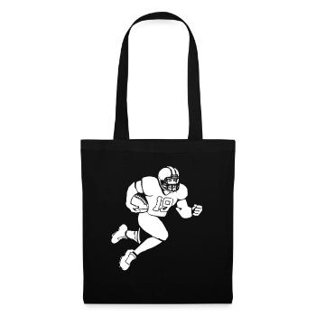Football Player - Tote Bag - black - Front