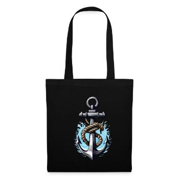 Aesthetic Anchor Design - Tote Bag - black - Front