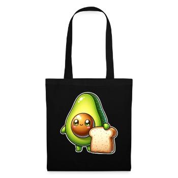 Avocado Toast - Stoffbeutel - Schwarz - Vorne