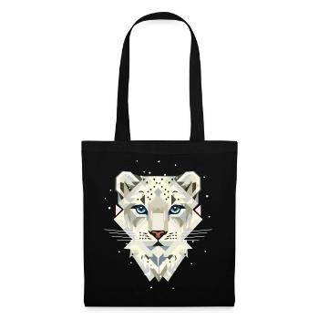 Snow Leopard – Strong Elegance in the Wild - Tote Bag - black - Front