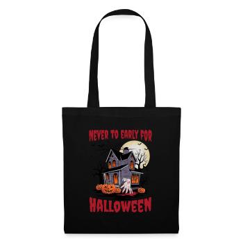 Spooky Haunted House Halloween Outfit Women - Tote Bag - black - Front