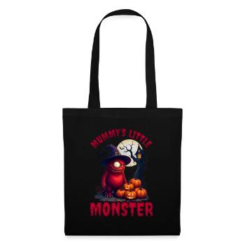 Cute Monster Halloween Outfit Kids - Tote Bag - black - Front