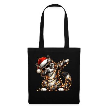 Polka Dot Maine Coon Cat Sunglasses Cute We - Tote Bag - black - Front