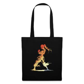 Vintage Kickboxer - Tote Bag - black - Front