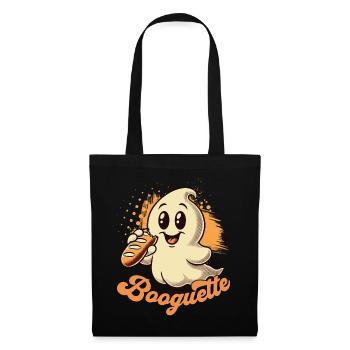 Ghost Baguette Lover Booguette - Tote Bag - black - Front