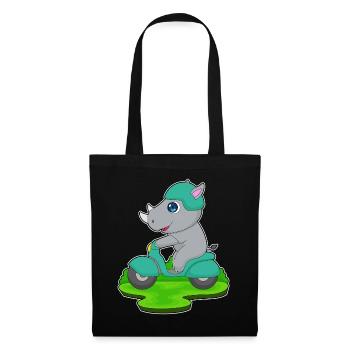 Trottinette Rhino - Sac en tissu - noir - Devant