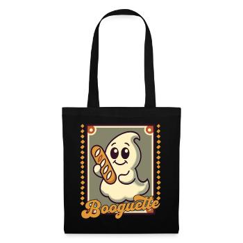 Ghost Booguette for Baguette Fans - Tote Bag - black - Front