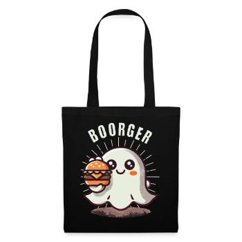 diGespenst Boorger Hamburger Lover Fun - Tote Bag - black - Front
