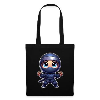 Ninja - Sac en tissu - noir - Devant