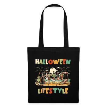 Halloween Lifestyle Beach Party Fun - Tote Bag - black - Front