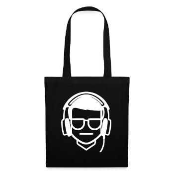 Gaming Geek Drawing - Tote Bag - black - Front