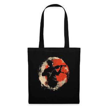 Violin Player Graphics - Tote Bag - black - Front