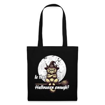 L’Halloween est-il suffisant pour le chat - Sac en tissu - noir - Devant