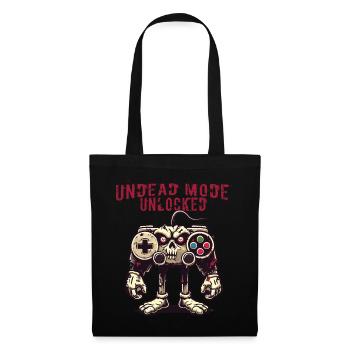 Manette de jeu Zombie : Mode Mort-vivant - Sac en tissu - noir - Devant