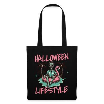 Halloween Lifestyle Cool Zombie Pool Party - Tote Bag - black - Front