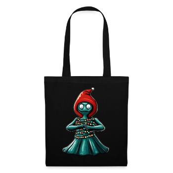 Cryptozoologie du cryptide monstre de Flatwoods - Sac en tissu - noir - Devant