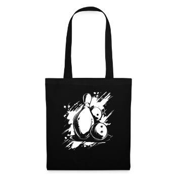 Bowling Graphics - Tote Bag - black - Front