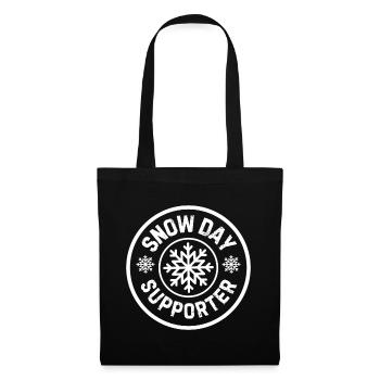 SNOW DAY SUPPORTER - Tote Bag - black - Front