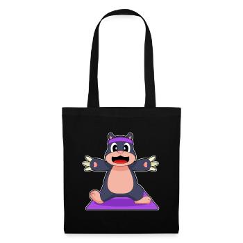 Mole Yoga Fitness Gymnastics - Tote Bag - black - Front