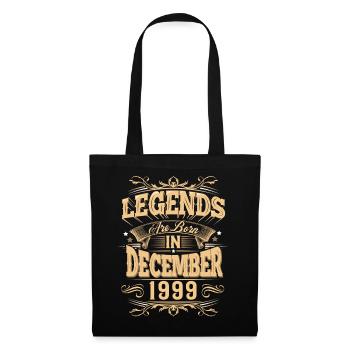 Légende de l’anniversaire de décembre 1999 - Sac en tissu - noir - Devant
