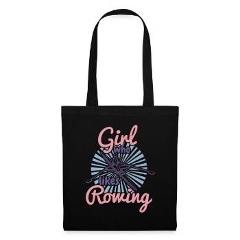 Rowing Girl - Tote Bag - black - Front