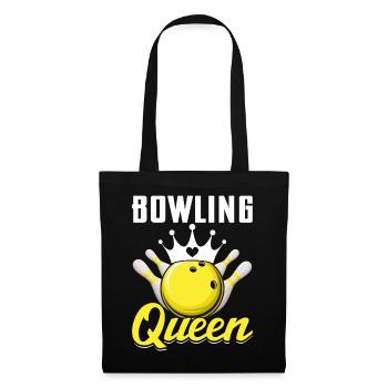 Bowling Queen Bowling Team - Sac en tissu - noir - Devant