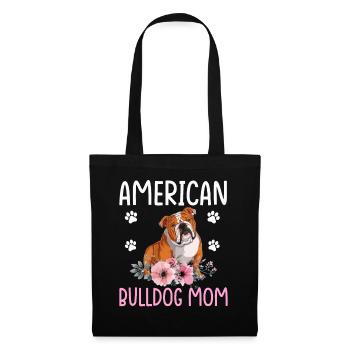 American Bulldog Mother Bulldog Lover - Tote Bag - black - Front