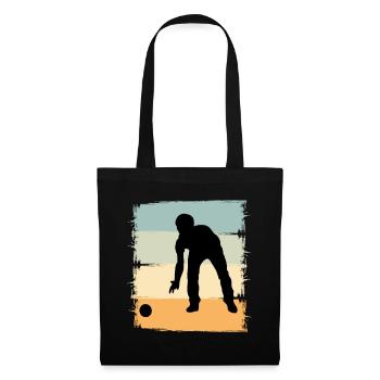Boule Boccia Boule player - Tote Bag - black - Front