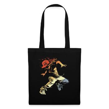 Vintage B-Girl - Tote Bag - black - Front