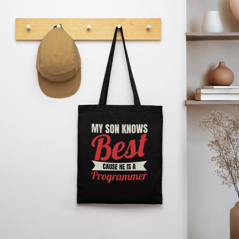 Software Developer Son Tote Bag