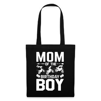 Dirt Bike Mom Biker Offroad Motorcycle Mom Of Birth - Tote Bag - black - Front