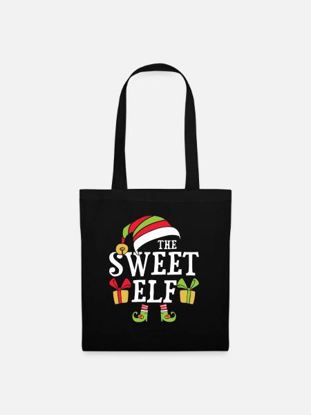 The sweet elf - Stoffbeutel - Schwarz