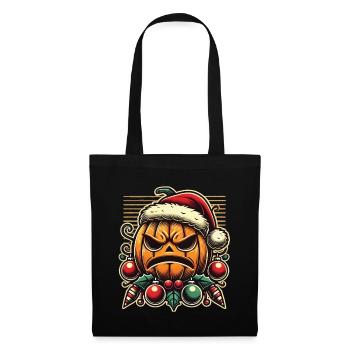 Halloween Christmas Pumpkin Fun - Tote Bag - black - Front