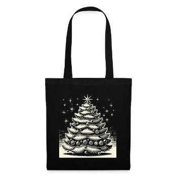 Christmas Nostalgic Christmas Tree Magic - Tote Bag - black - Front