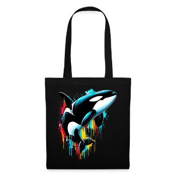 Killer whale - Tote Bag - black - Front