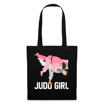 Judo Girl Martial Arts Girl - Tote Bag - black - Front