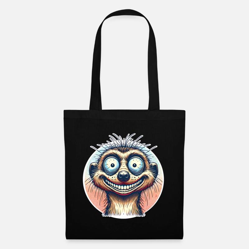 Suricate - Sac en tissu - noir