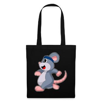 Souris Jogger Jogging Sport - Sac en tissu - noir - Devant