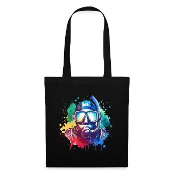 Diving Divers - Tote Bag - black - Front