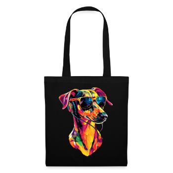 Greyhound Dog Lover Hunting Dog Love Greyhound - Tote Bag - black - Front