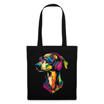 Greyhound Dog Lover Hunting Dog Love Greyhound - Tote Bag - black - Front